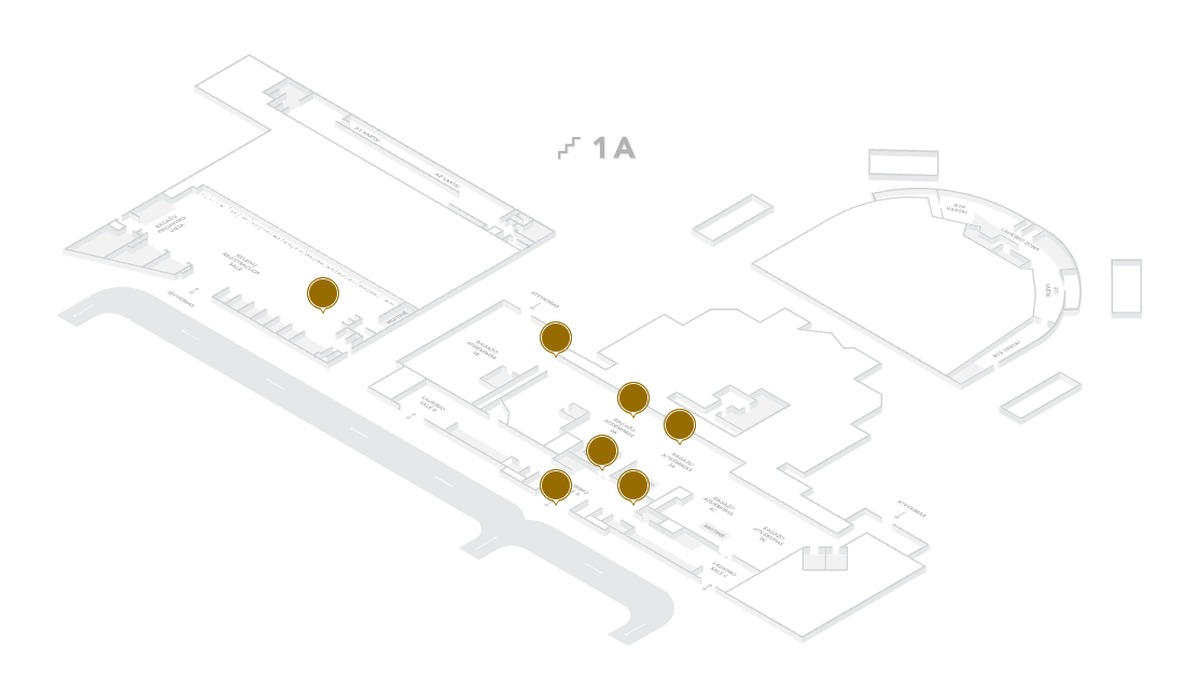 Vilniaus oro uostas — reklamos plotų planas