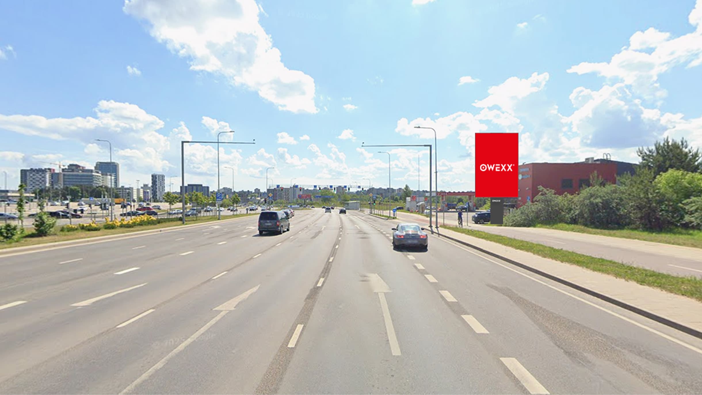 Ekranas „Pilaitės Outlet“