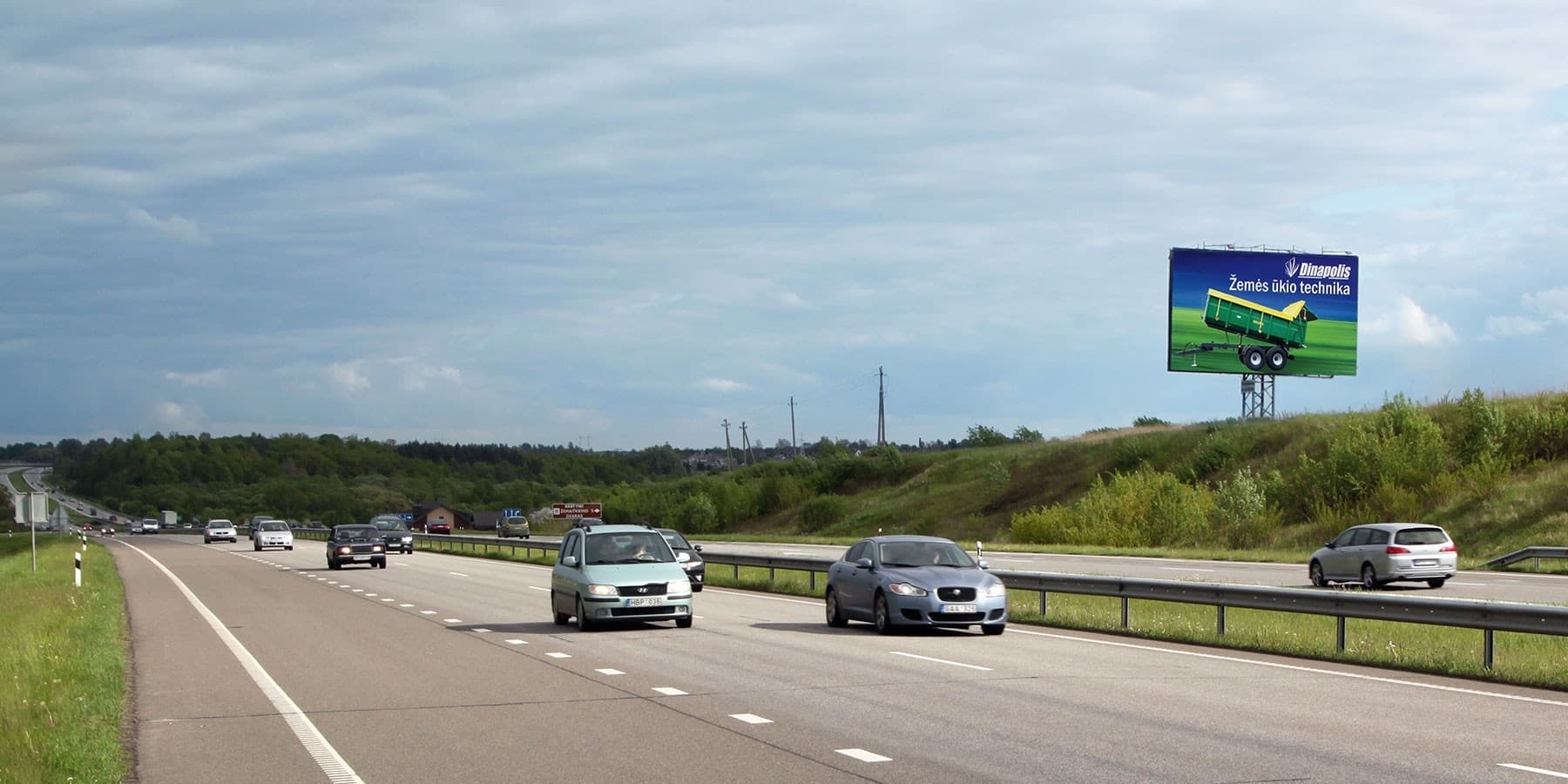 Automagistralė A1, Kaunas - Klaipėda (kairėje pusėje)
