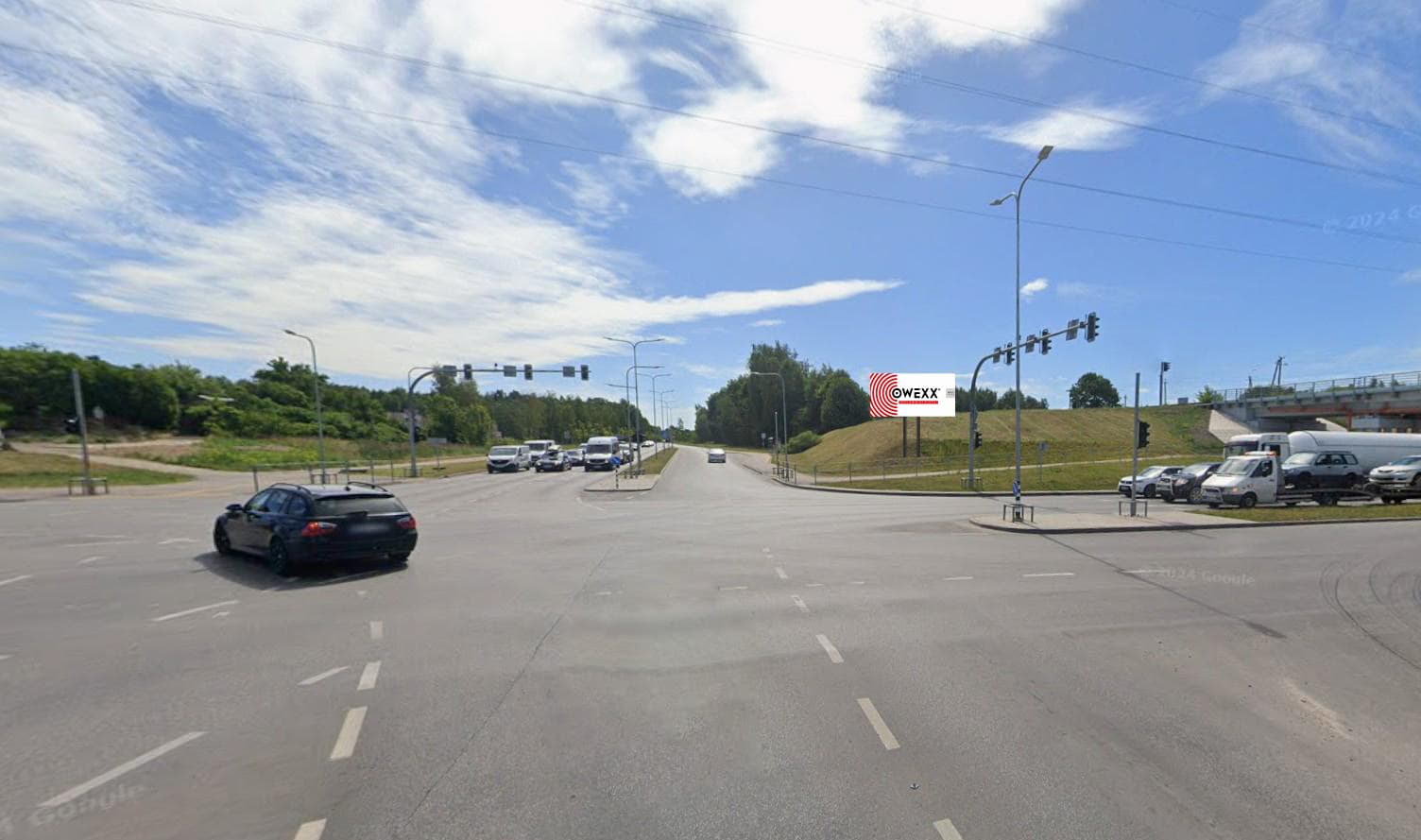 Reklamos stendas Šiauliai – Dubijos g. ir Serbentų g. sankirta, Šiauliai
