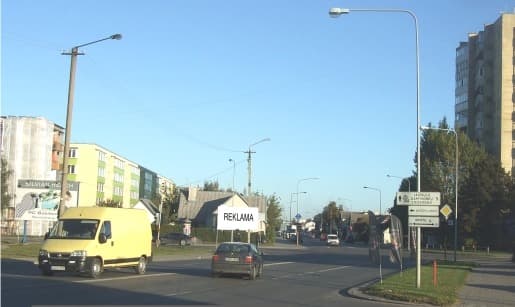 Reklamos stendas – J. Basanavičiaus - Beržų g., Panevėžys