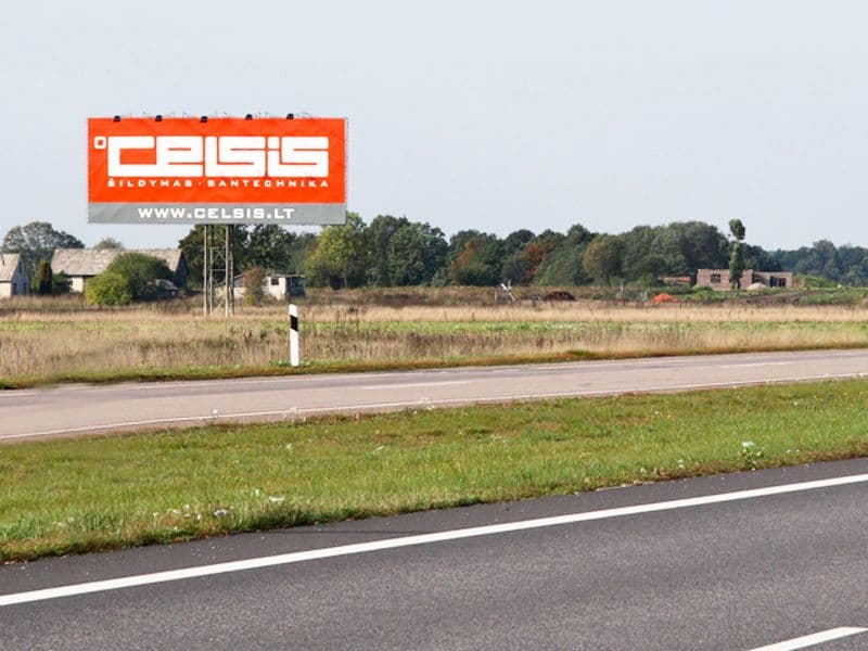 Reklamos stendas, Kaunas–Klaipėda 289km (K pusė)