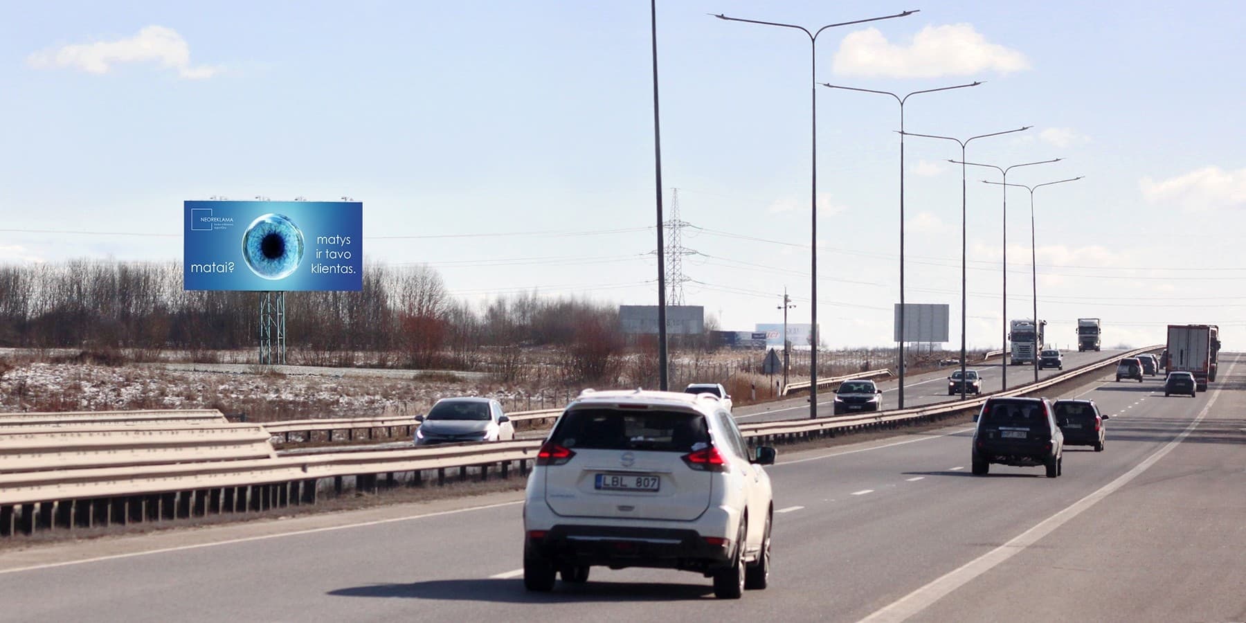 Kaunas - Vilnius, 78,4 km iki Vilniaus (kairėje pusėje)