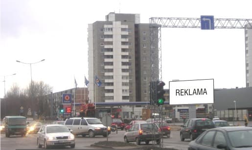 Reklamos stendas – Klaipėdos - Nemuno g., Panevėžys