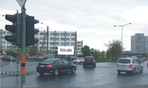 Reklamos stendas – Nemuno - Tilvyčio g., Panevėžys