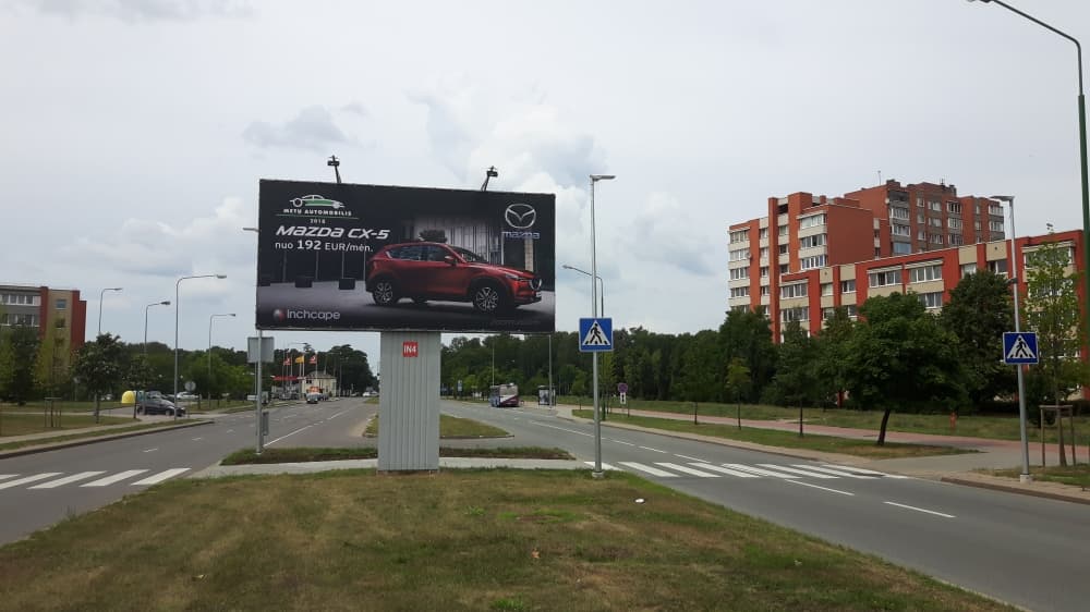 Reklamos stendas, Šiaurės pr. (IKI Studlendas) (A pusė)