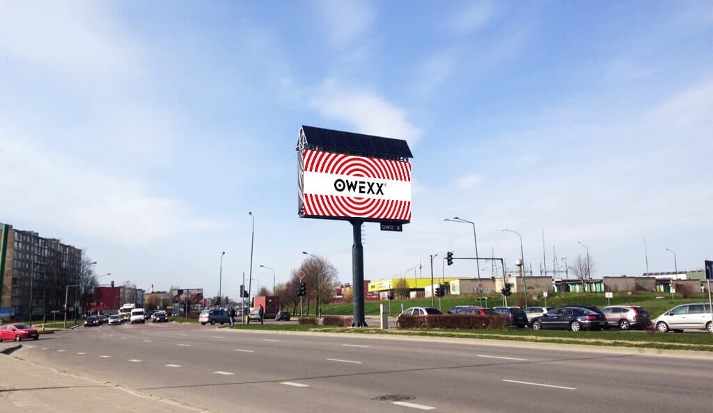 Reklamos stendas Klaipėda – Šilutės pl. Ir Statybininkų pr. sankirta