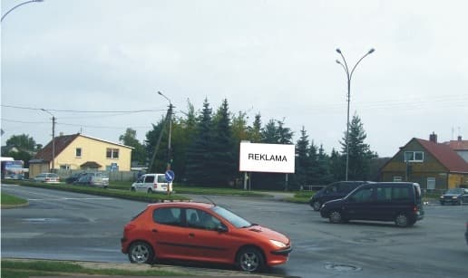 Reklamos stendas – Smėlynės - Marijonų g. (nuo centro), Panevėžys