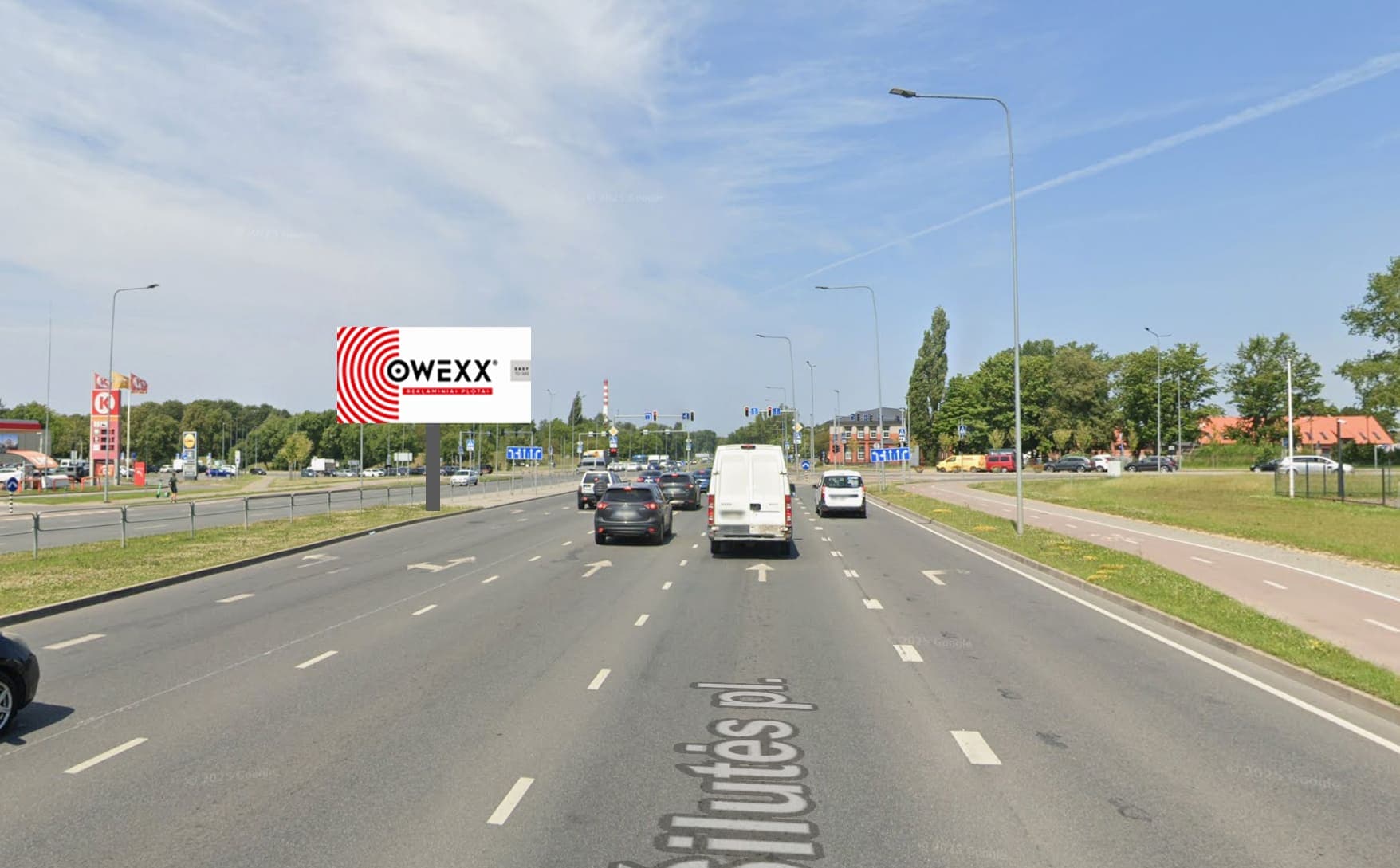 Reklamos stendas Klaipėda – Tilžės g.