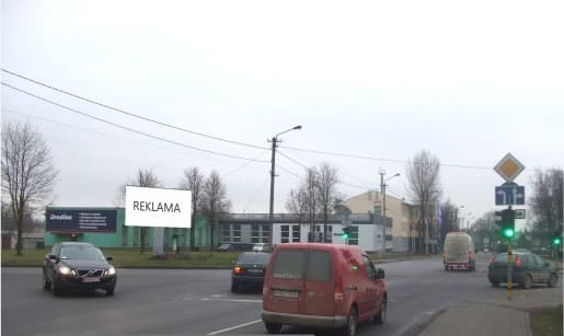 Reklamos stendas – Tinklų - Senamiesčio g., Panevėžys