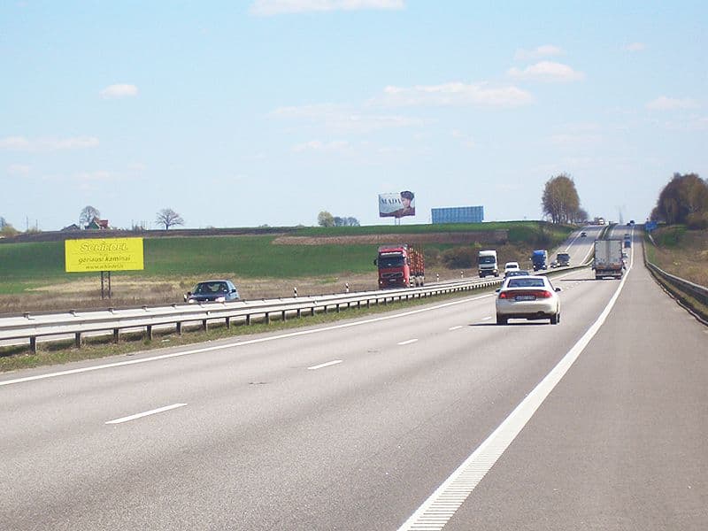 Reklamos stendas, Vilnius–Kaunas 53km (K pusė)