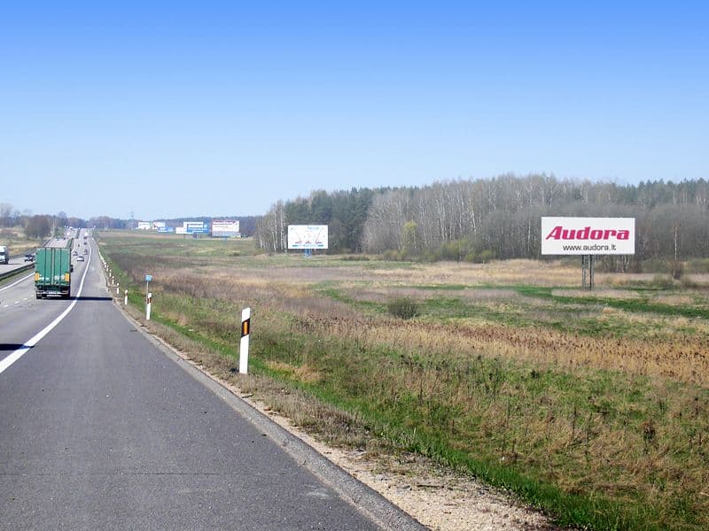 Reklamos stendas, Vilnius–Kaunas 53km (D pusė)