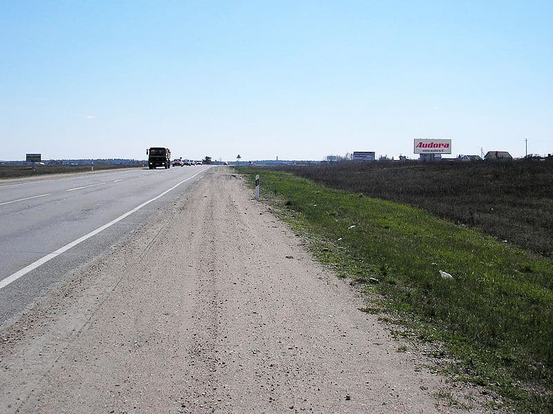 Reklamos stendas, Vilnius–Molėtai 13km (D pusė)