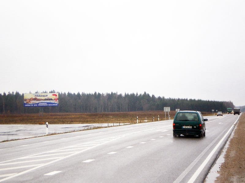 Reklamos stendas, Vilnius–Trakai 19km (K pusė)