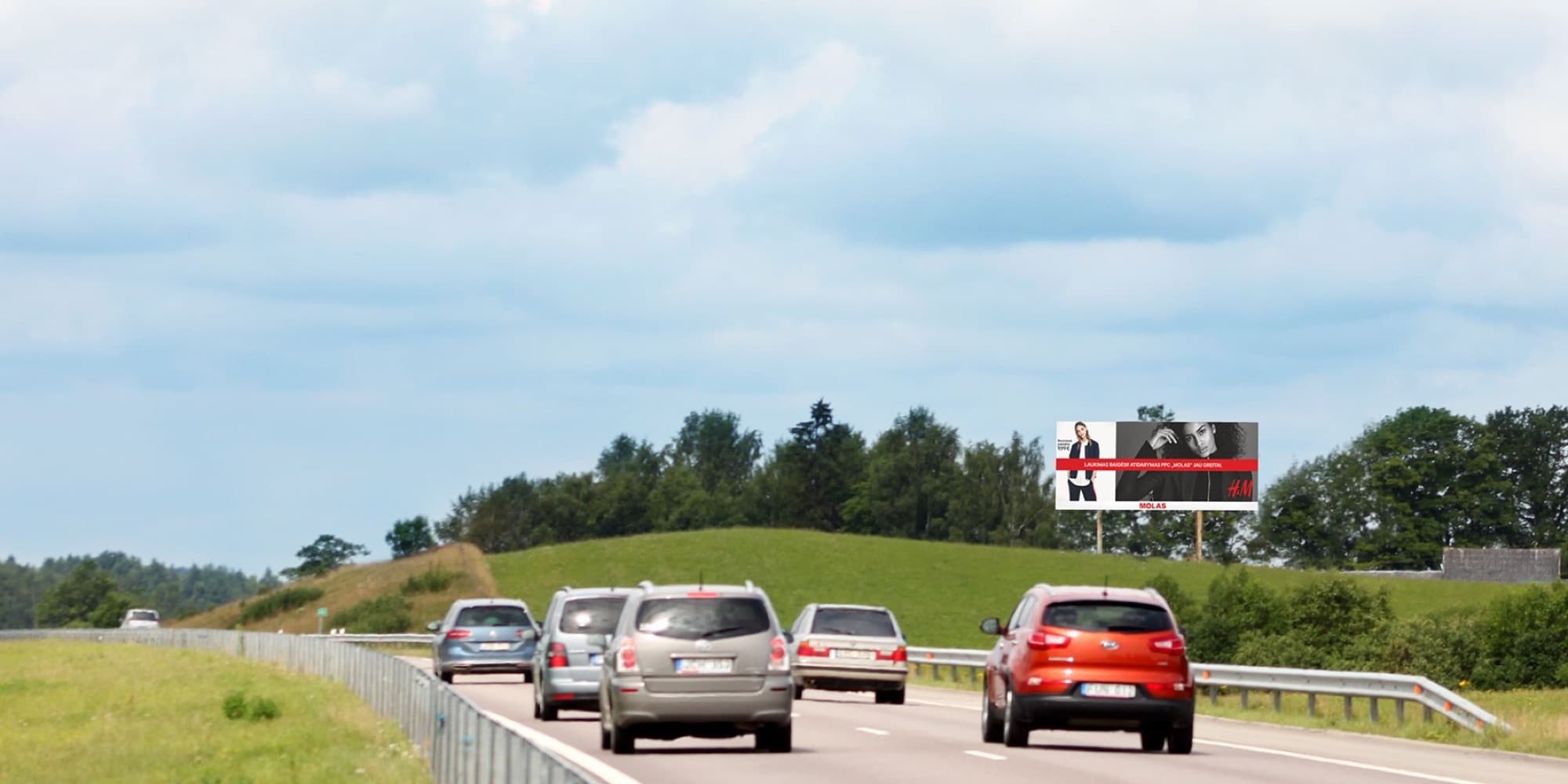Automagistralė A1, Klaipėda - Kaunas (dešinėje pusėje), 210 km nuo Vilniaus
