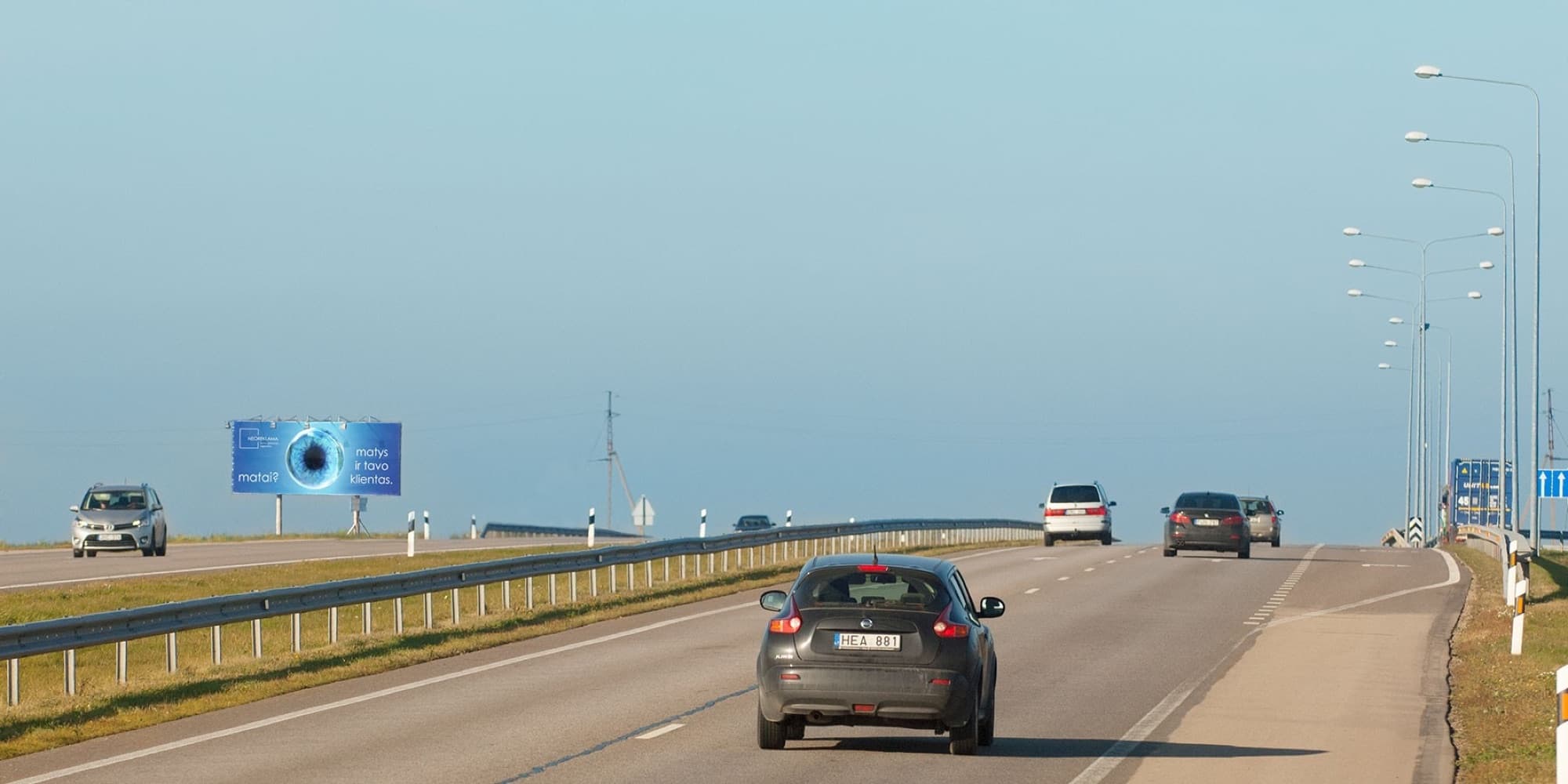 Automagistralė A1, Klaipėda - Kaunas (dešinėje pusėje), 220 km nuo Vilniaus