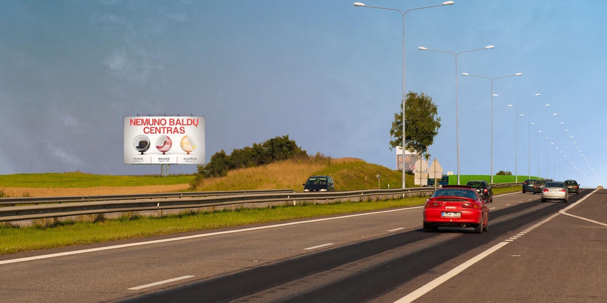 Autostrada A1, Kaunas - Vilnius (kairėje pusėje), 40,8 km nuo Vilniaus