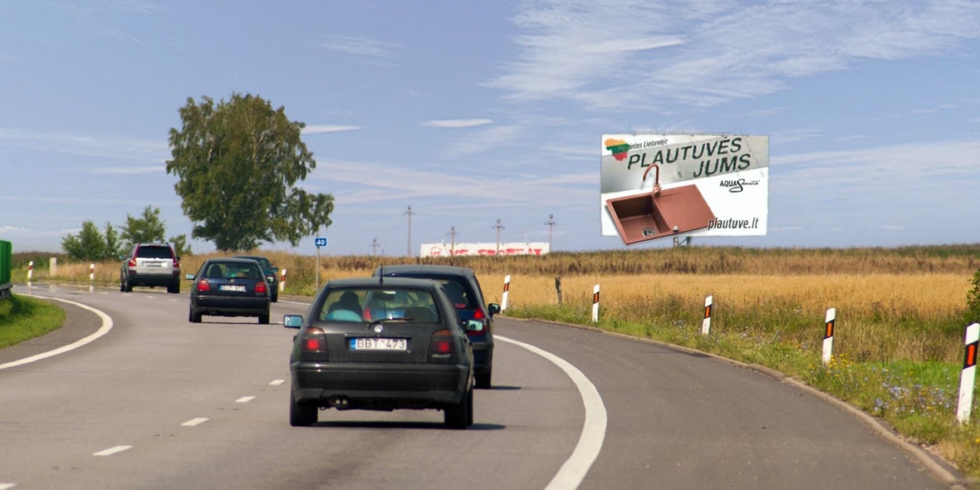 Autostrada A1, Vilnius - Kaunas (dešinėje pusėje), 40,8 km nuo Vilniaus