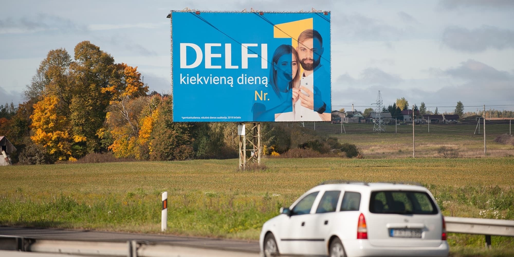 Autostrada A1, Vilnius - Kaunas (dešinėje pusėje), 50 km nuo Vilniaus