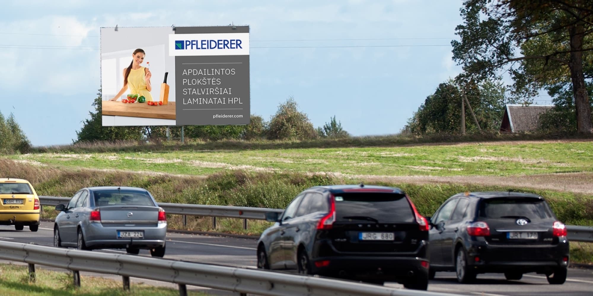 Autostrada A1, Vilnius - Kaunas (dešinėje pusėje), 55 km nuo Vilniaus