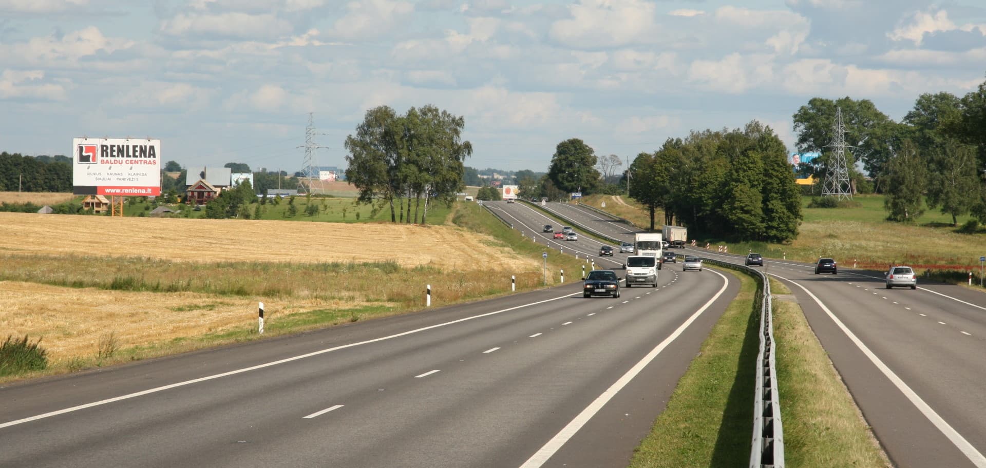 Autostrada A1, Vilnius - Kaunas (kairėje pusėje), 55 km nuo Vilniaus
