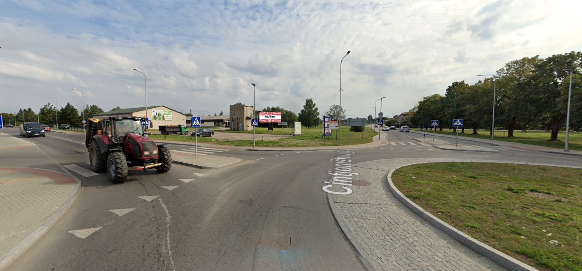 Reklamos stendas Šilutė – Cintijoniškių g. ir Pramonės g. sankryža, Šilutė (kairėje pusėje)