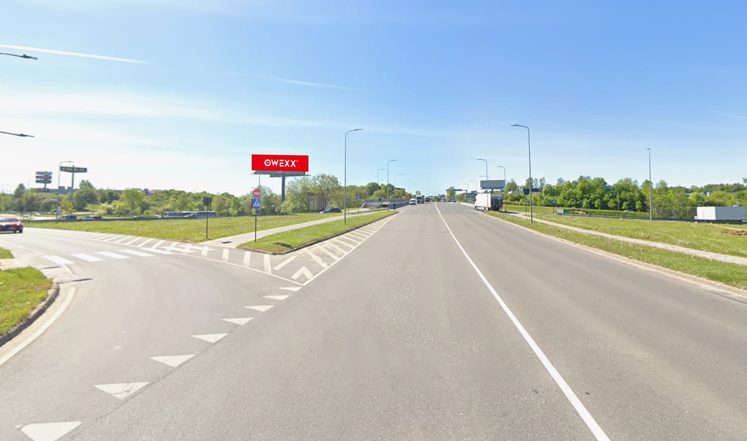 Ekranas Dariaus ir Girėno g. (link Vilniaus oro uosto), Vilnius