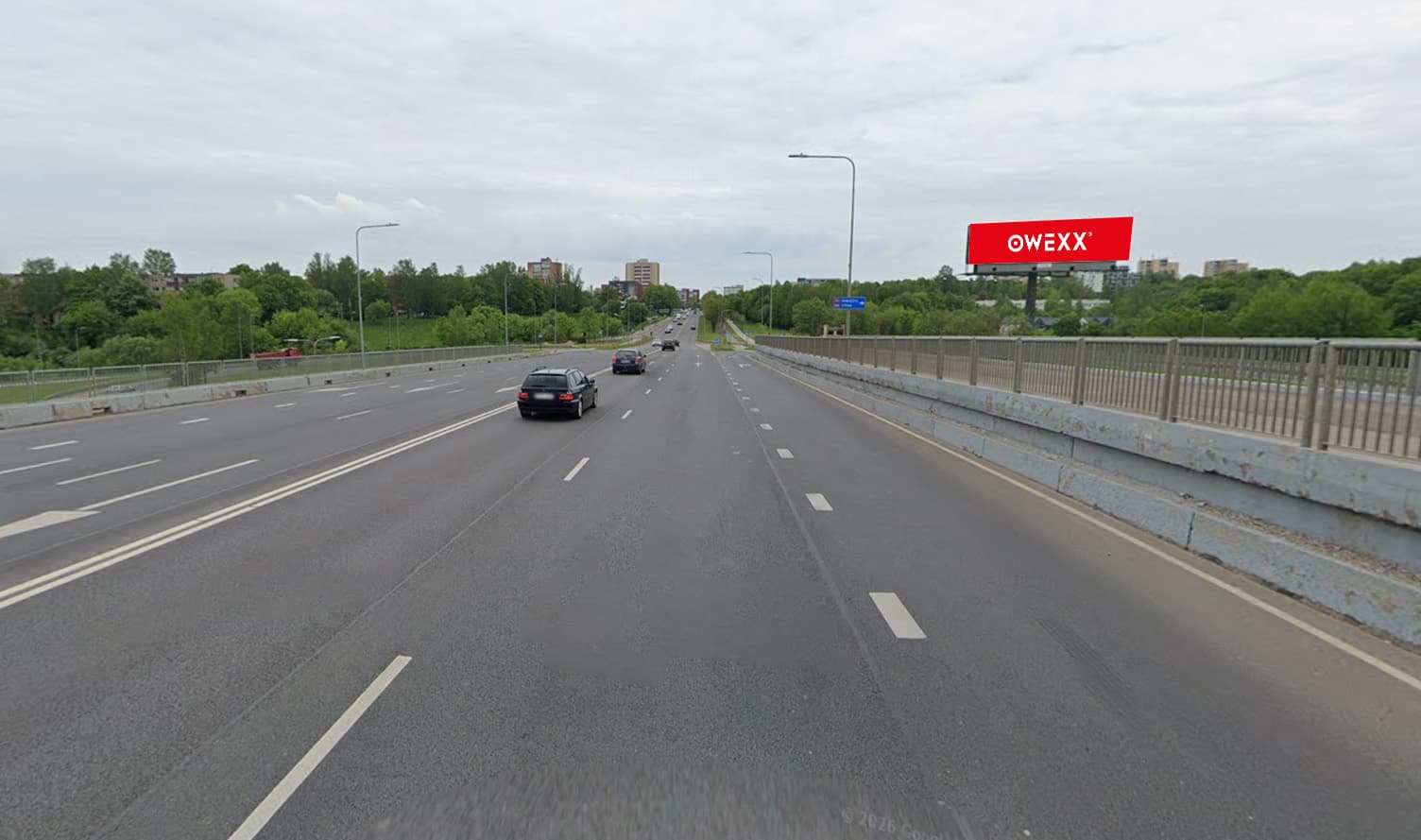 Ekranas Dariaus ir Girėno g. (nuo Vilniaus oro uosto), Vilnius