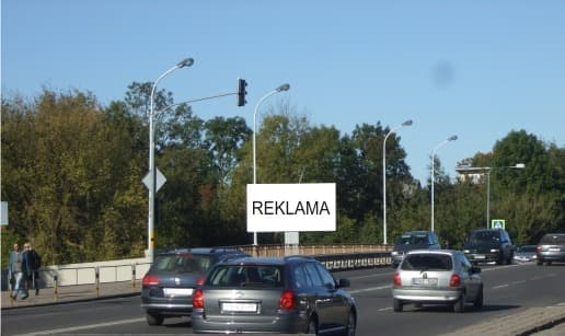 Reklamos stendas – Smėlynės - Jakšto g. (prie tilto, link Smėlynės), Panevėžys