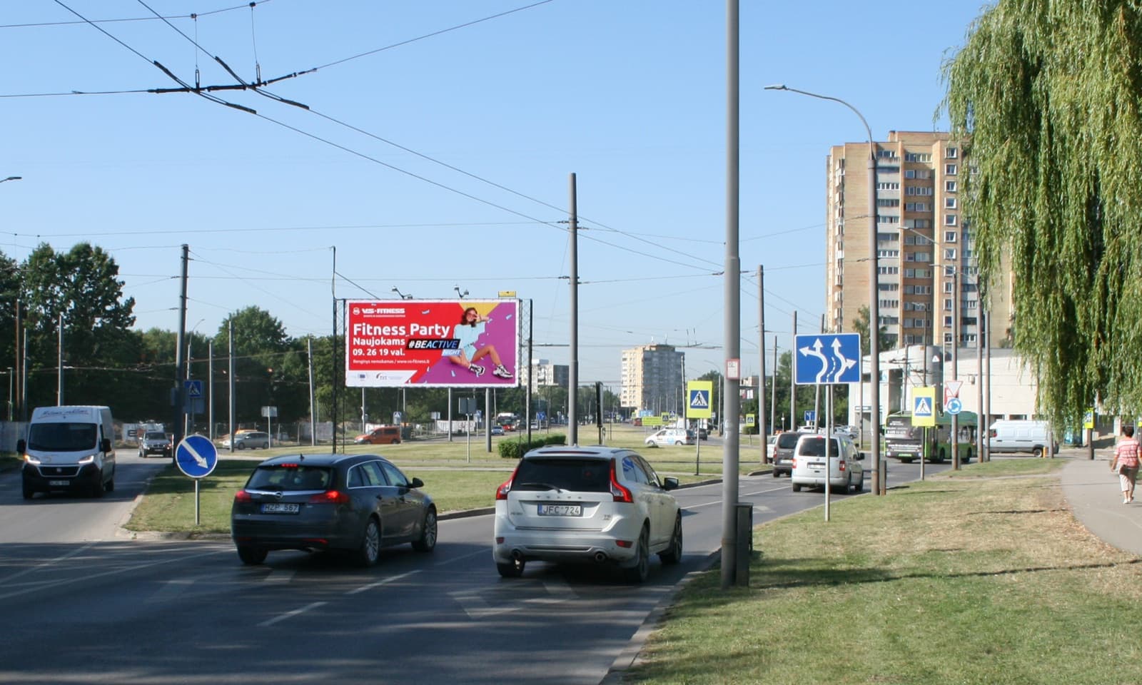 Reklamos stendas – V.Krėvės pr., prie Kovo 11-osios g. sankryža prie namo 51, Kaunas (A pusė)