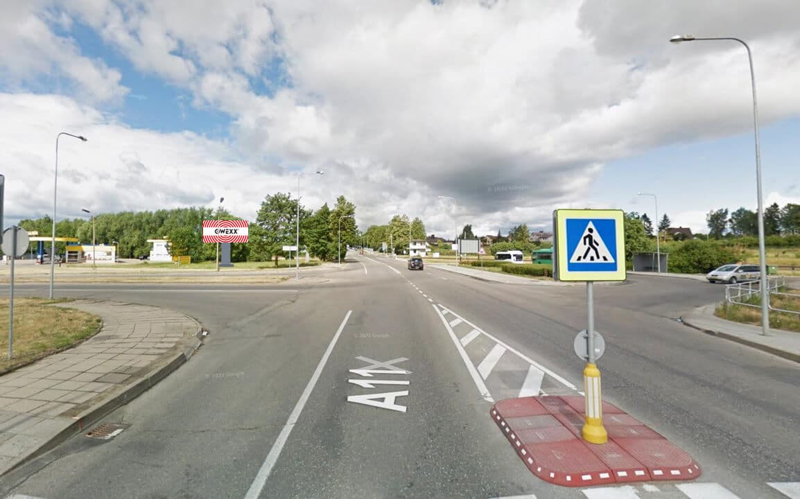 Reklamos stendas Šiauliai – Vilniaus g. ir Gumbinės g. sankirta, Šiauliai