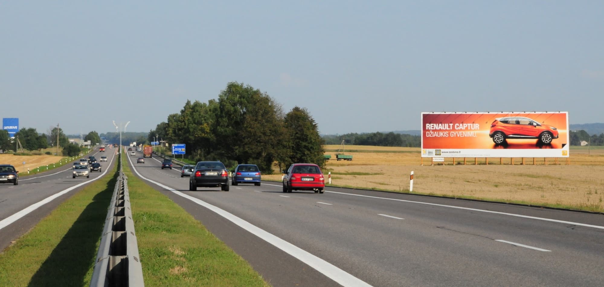 Vilnius - Kaunas, 71,0 km nuo Vilniaus (dešinėje pusėje)