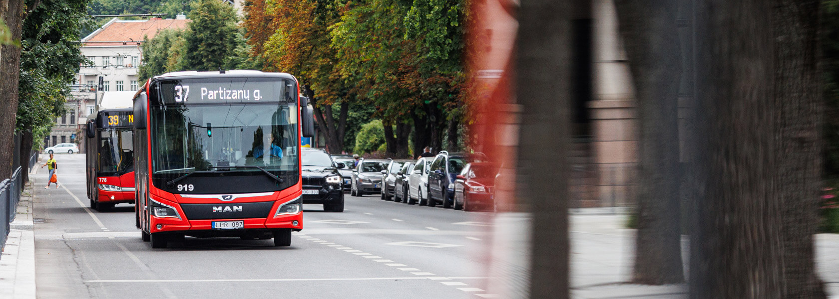 Reklama ant autobusų ir troleibusų Kaune