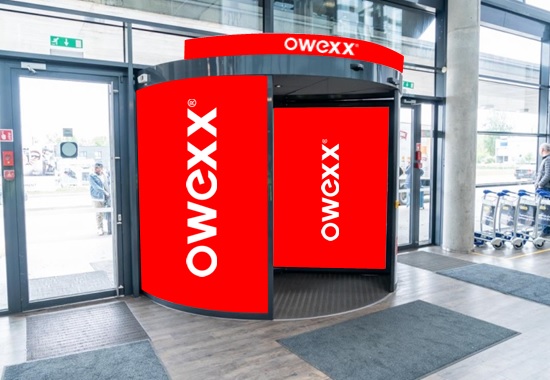 Reklaminis lipdukas — Kauno oro uostas