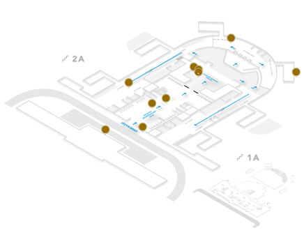 Aviacinio saugumo kolonos — Vilniaus oro uostas