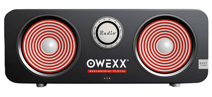 Reklama radijo stotyse Lietuvoje — OWEXX