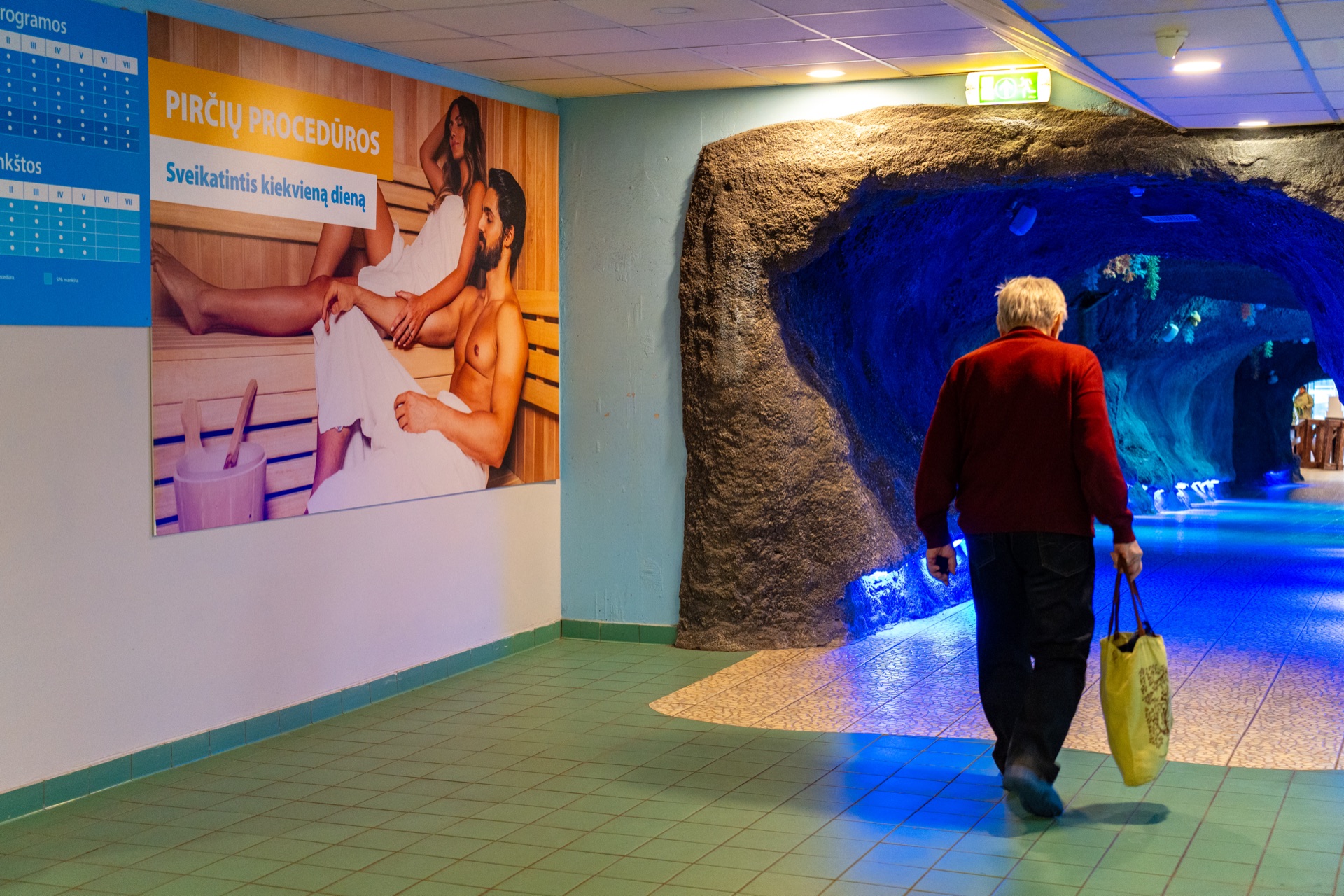 Reklama Vichy SPA koridoriuje